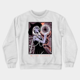 Witch Please Halloween Crewneck Sweatshirt